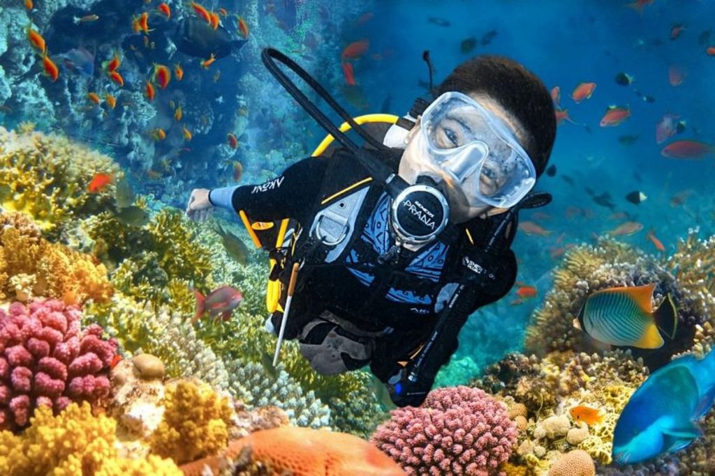 Diving